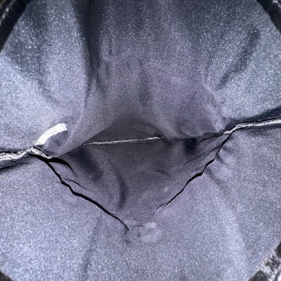 Genuine leather black purse fold over flap clutch pocket book formal  - Q1470 - Picture 7 of 14